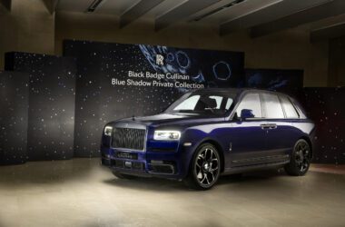 勞斯萊斯汽車台灣總代理盛惟發表全新 Black Badge Cullinan Blue Shadow限量典藏版車型。(圖片提供：盛惟)